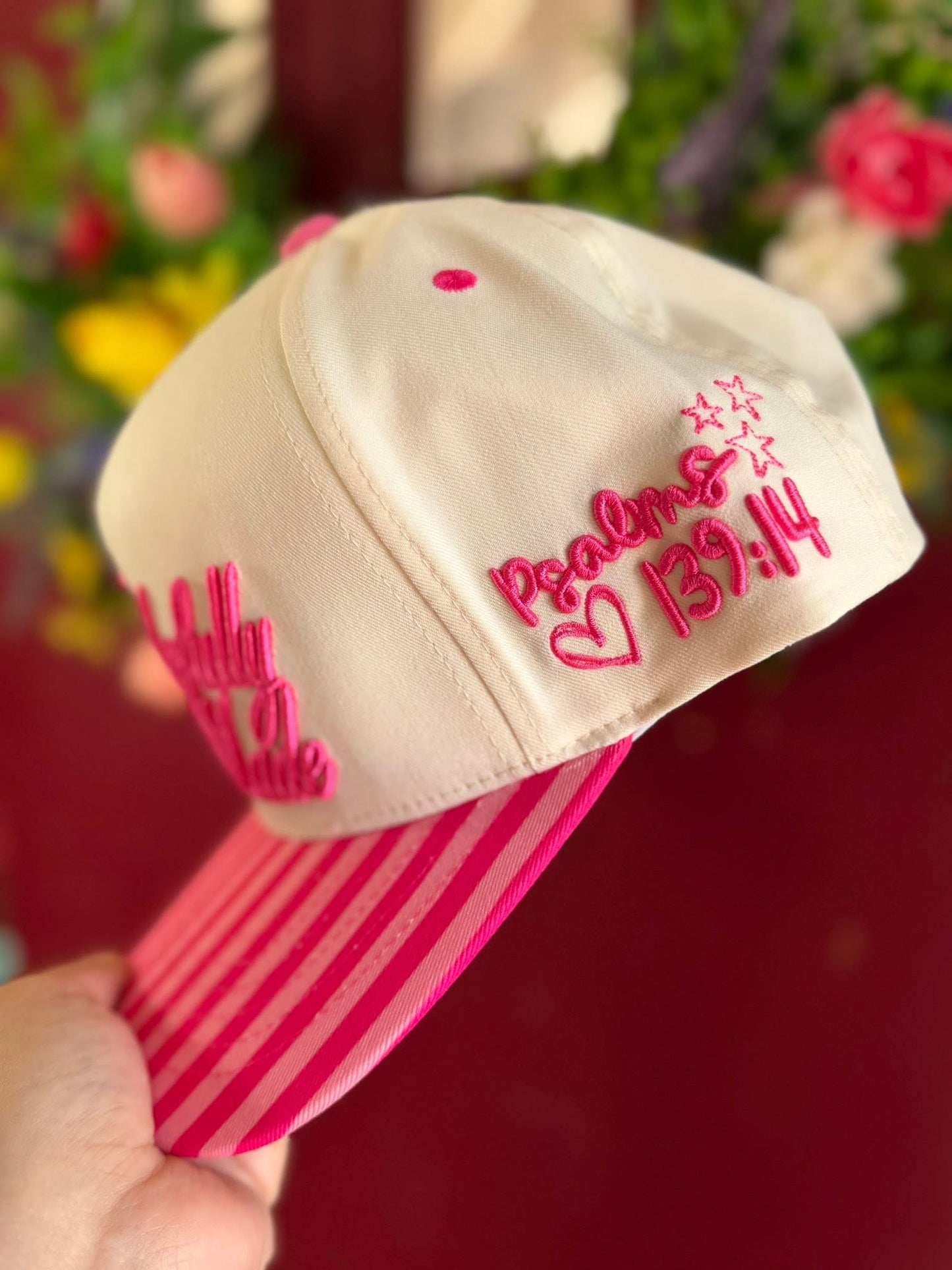 Wonderfully Made Embroidered Trucker