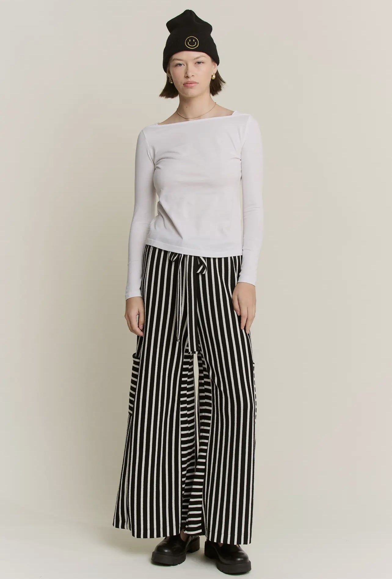 Check On It - Black and White Pant