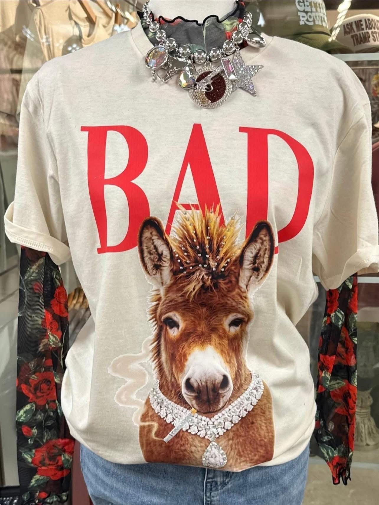Bad Donkey Bling Tee