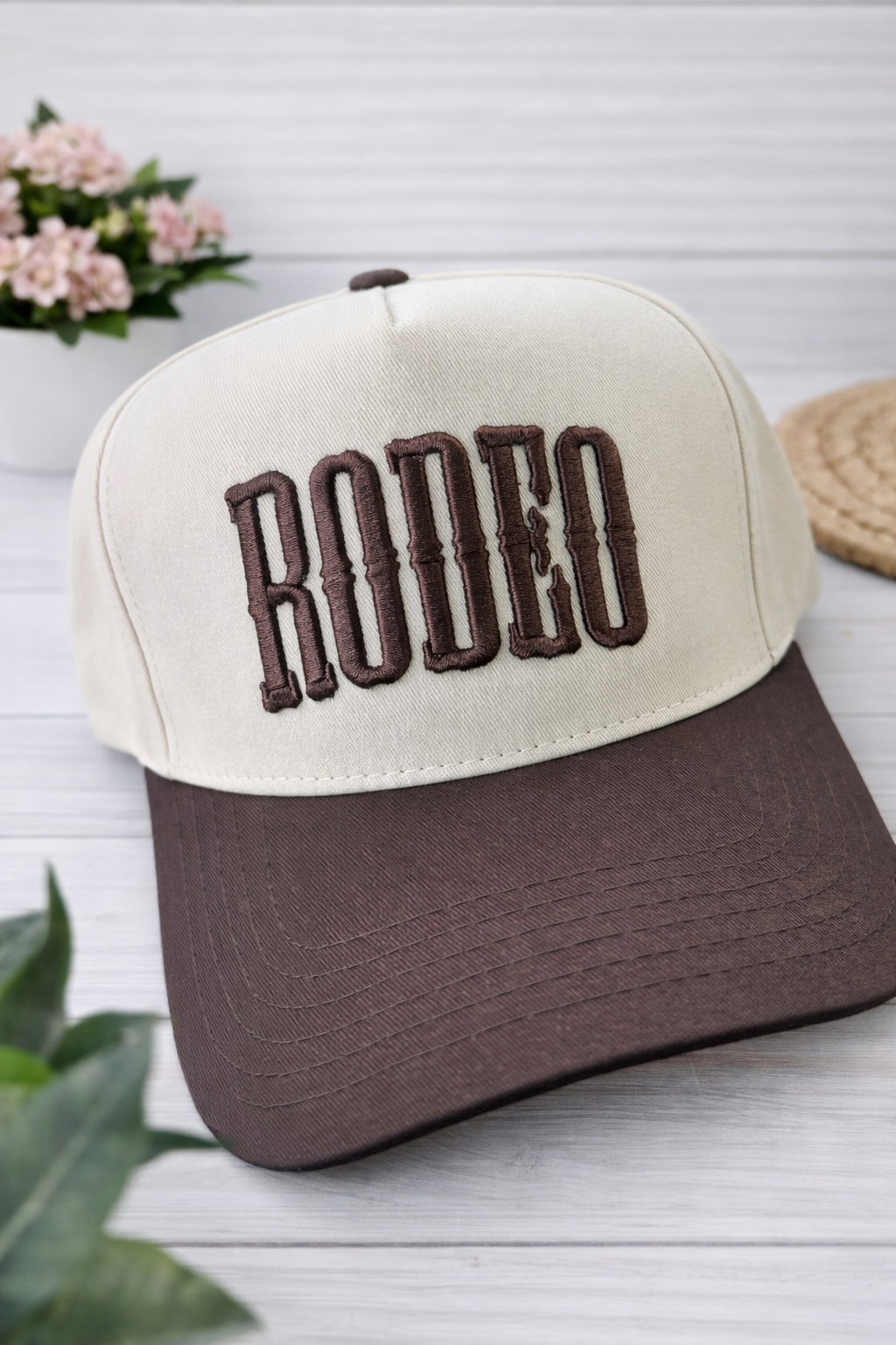 Rodeo Embroidered C.C. Brand Trucker Hat
