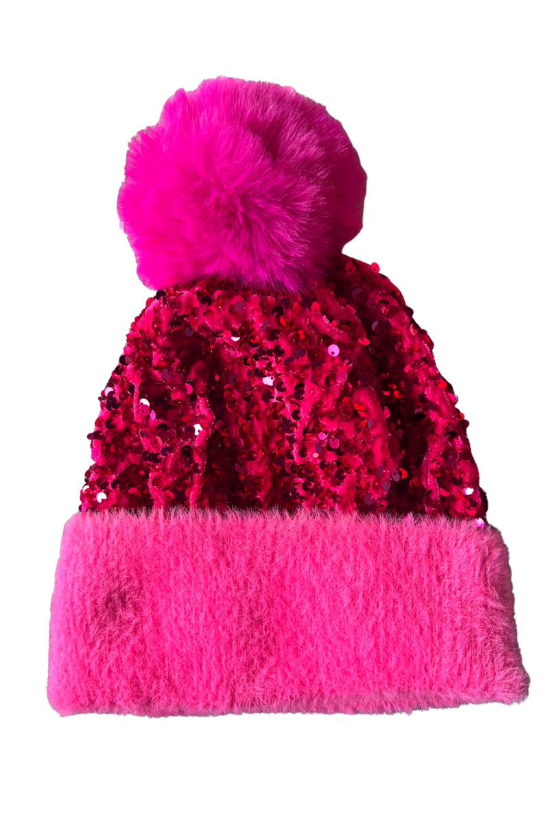 Sequin Beanie