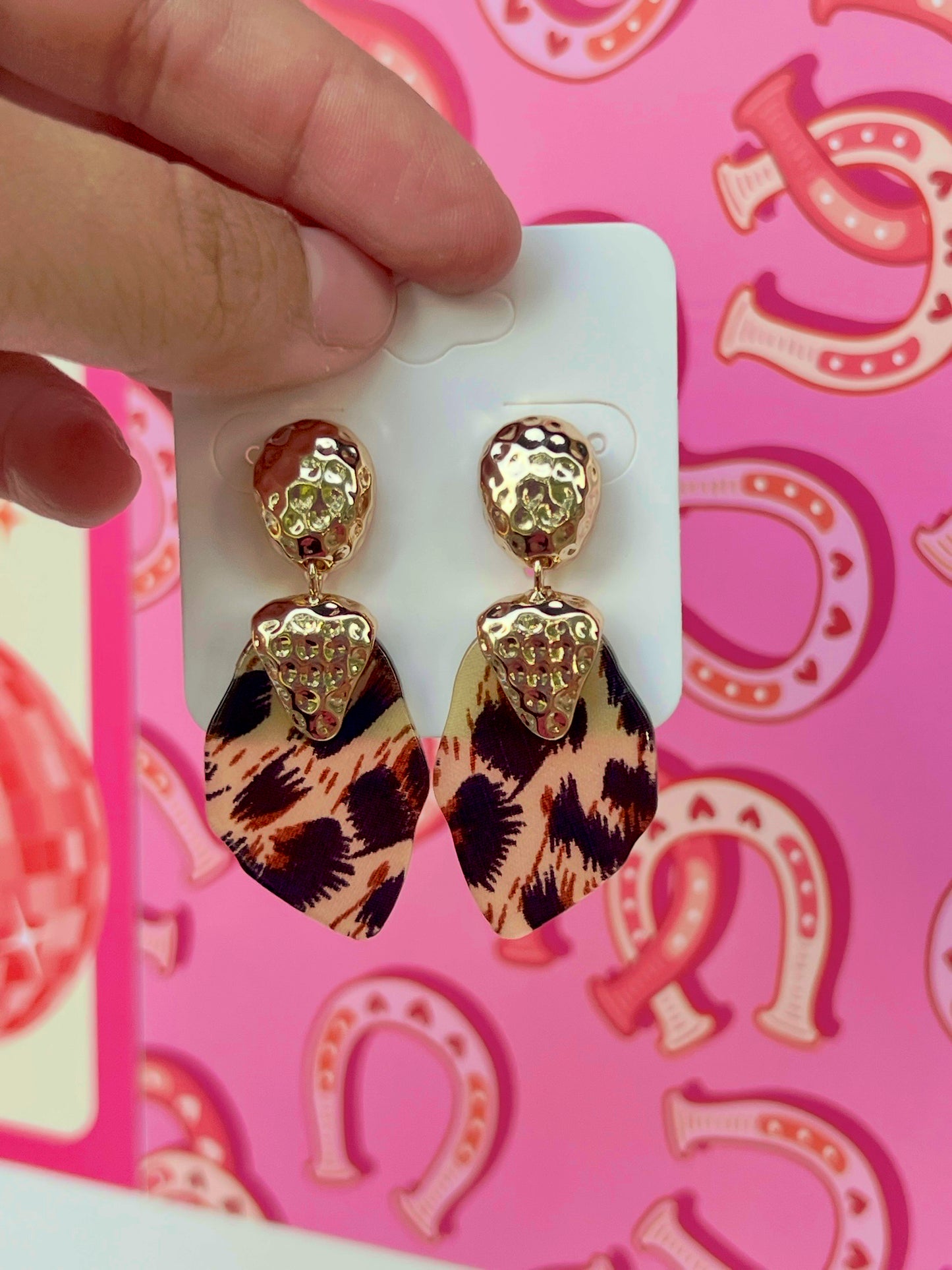 Leopard Earrings