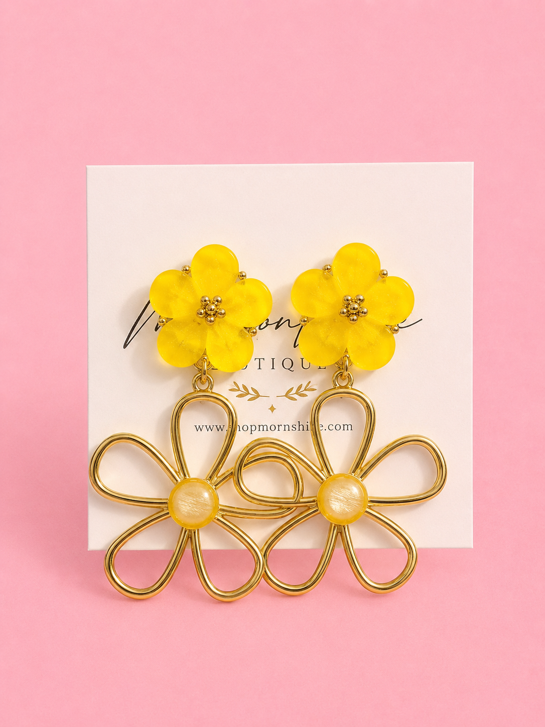 Sun-kissed Floral Earrings