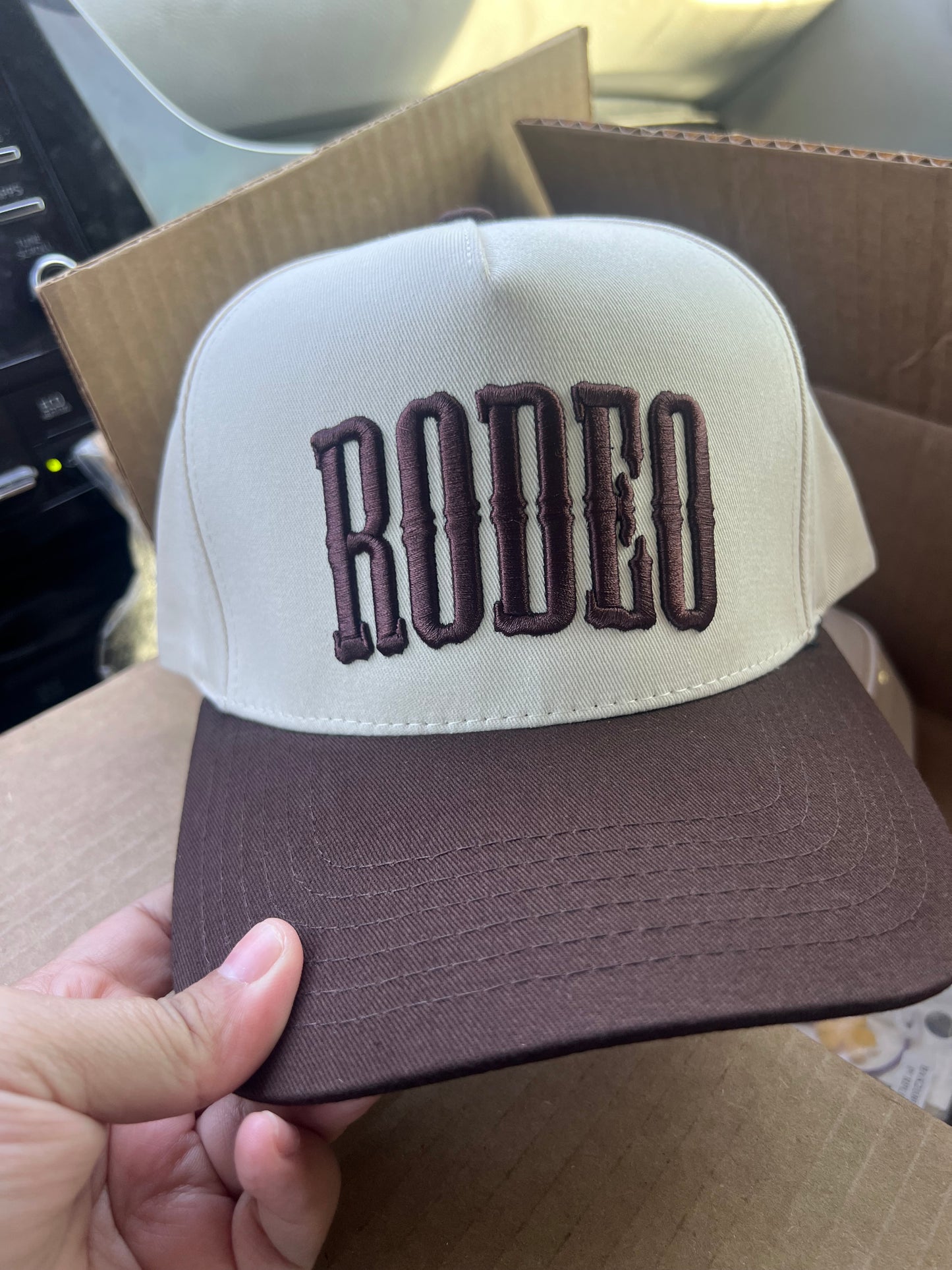 Rodeo Embroidered C.C. Brand Trucker Hat