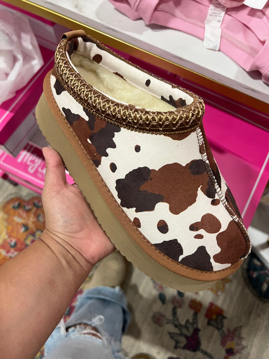 Corkys Pillow Talk Shoes - Brown Cow