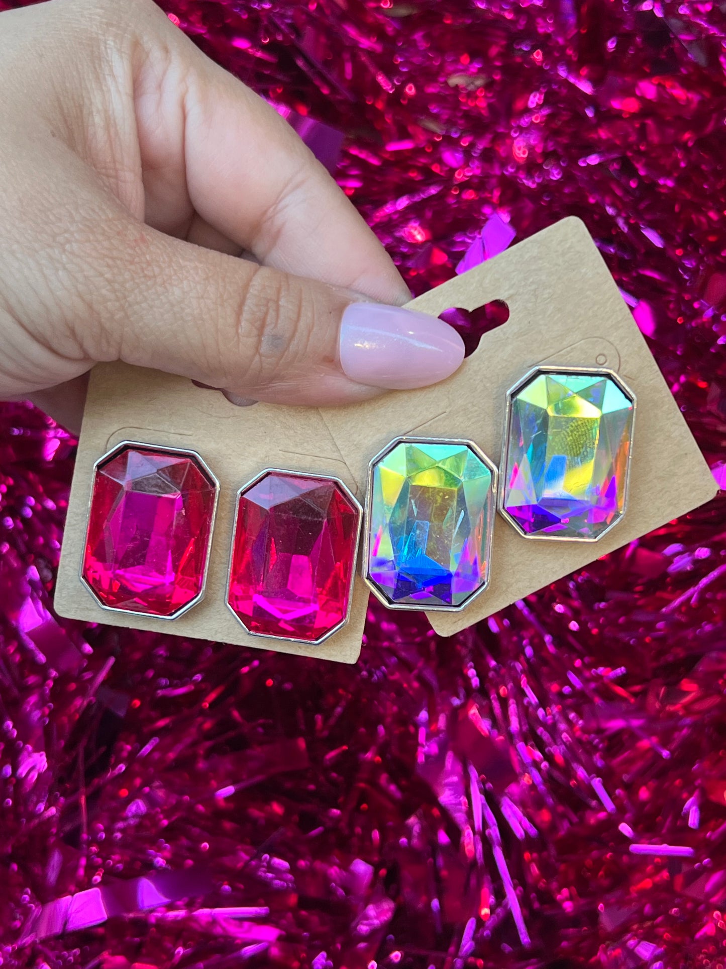 Adela Rhinestone Studs