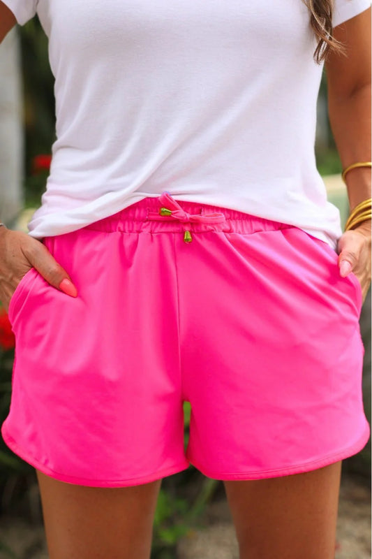 Everyday Shorts - JL - Neon Hot Pink