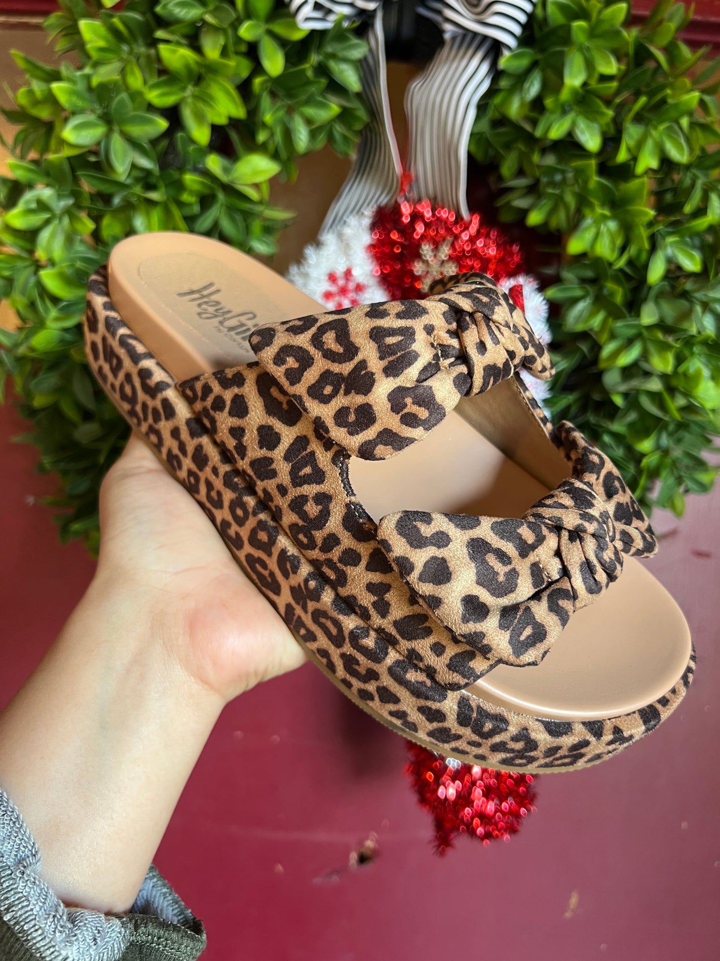 Corkys Tie the Knot Shoe - Leopard