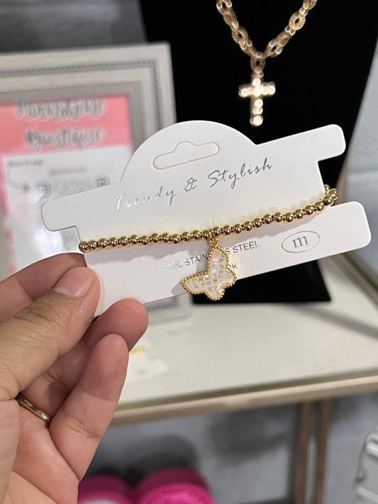 Tarnish Free Stainless Steel Stretch Bracelet