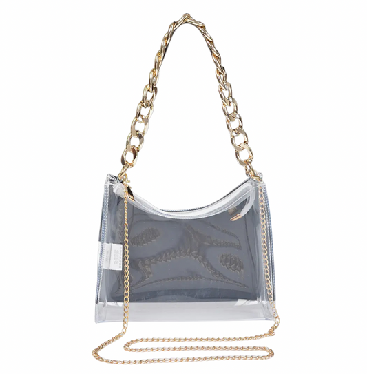 Clear Statement Stadium Bag