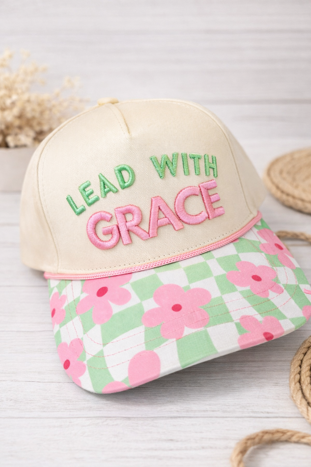 Lead With Grace Trucker