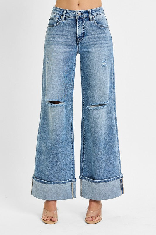 Risen Tummy Control Midrise Denim