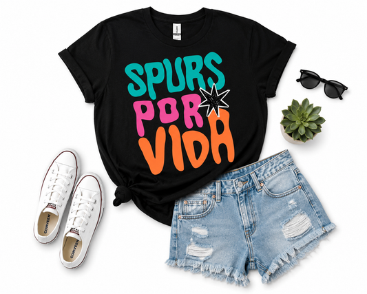 Spurs Por Vida Tee