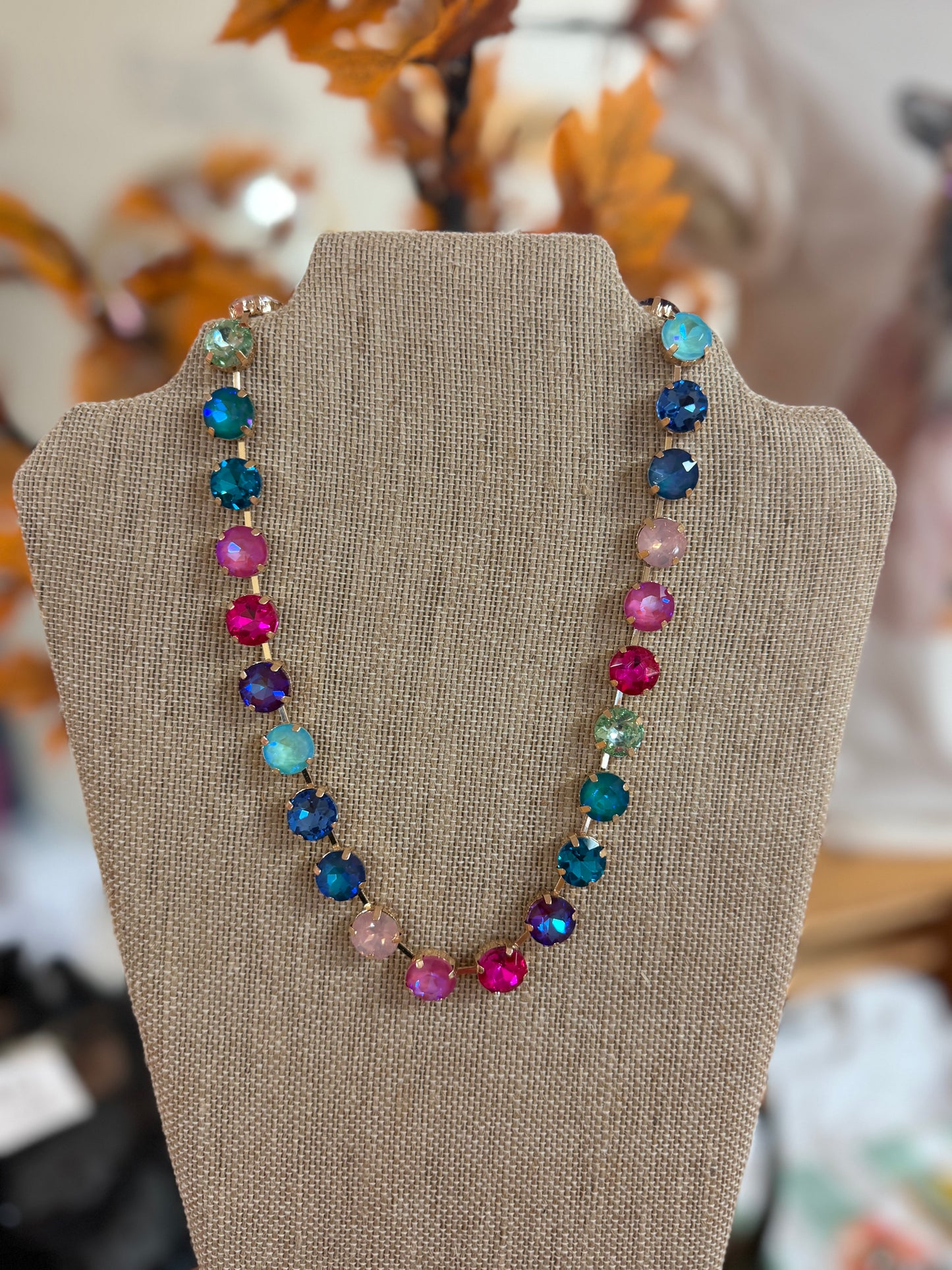 Champagne and Confetti Necklace