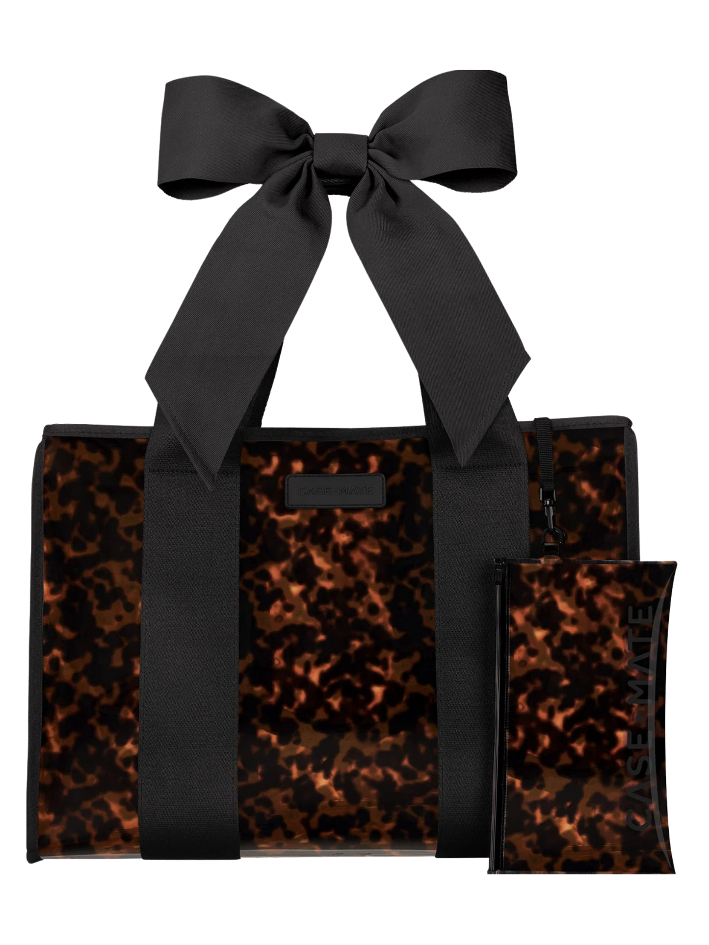 Casemate Tortoiseshell Jelly Bow Tote